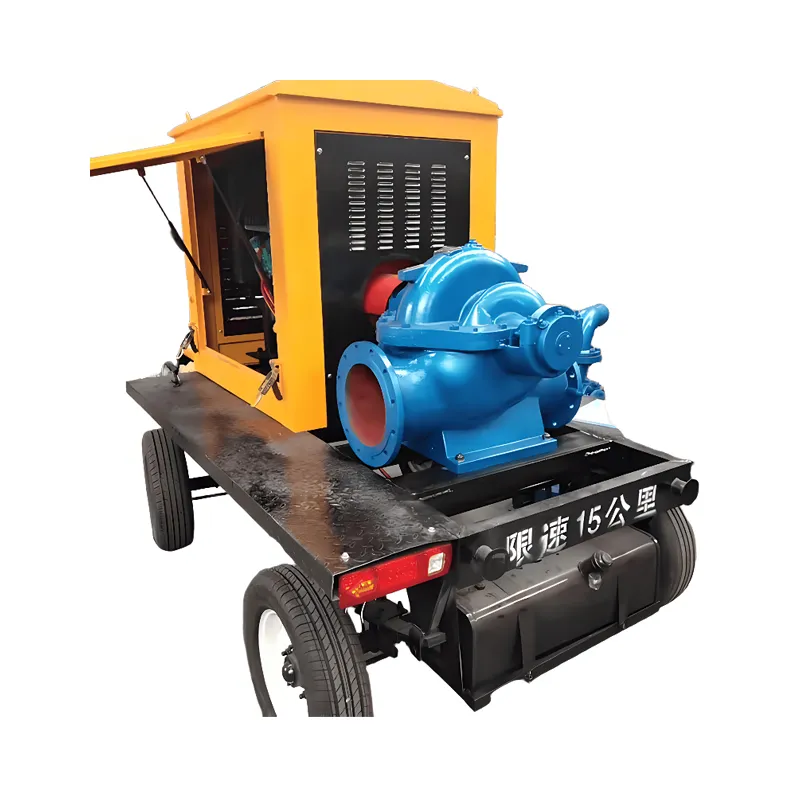 trailer mounted engine driven double suction pumps manufacturers