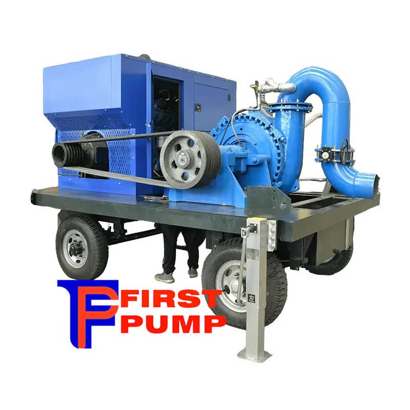 trailer mounted engine driven gravel pumps manufacturers