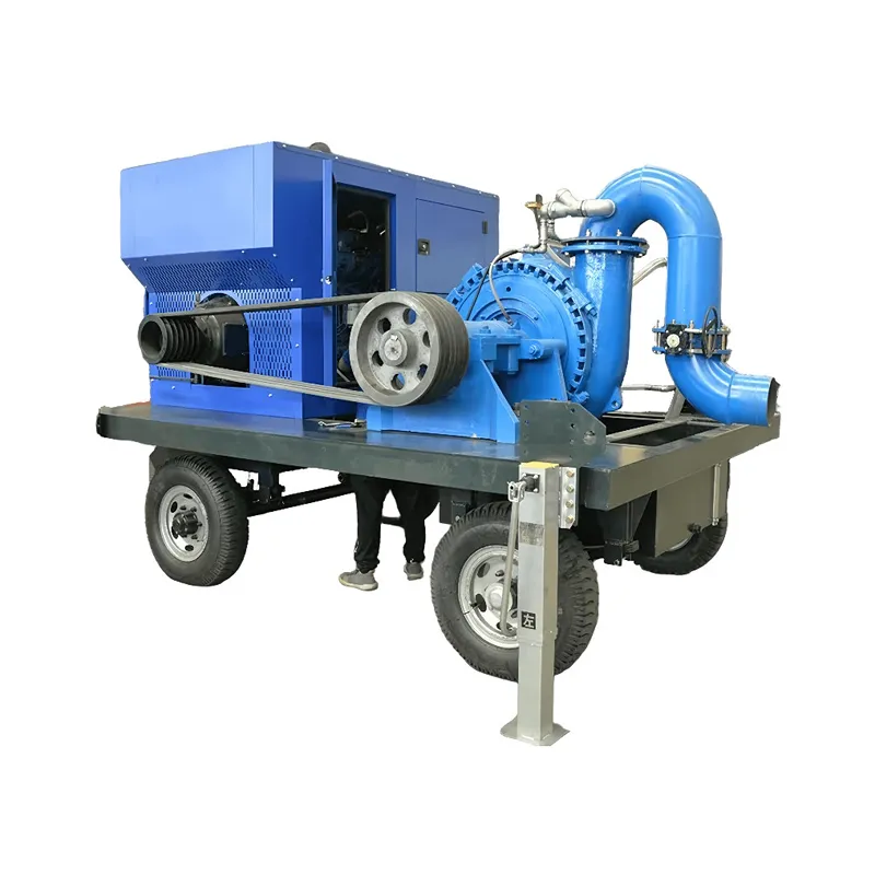 Trailer Mounted Engine Driven Gravel Pumps