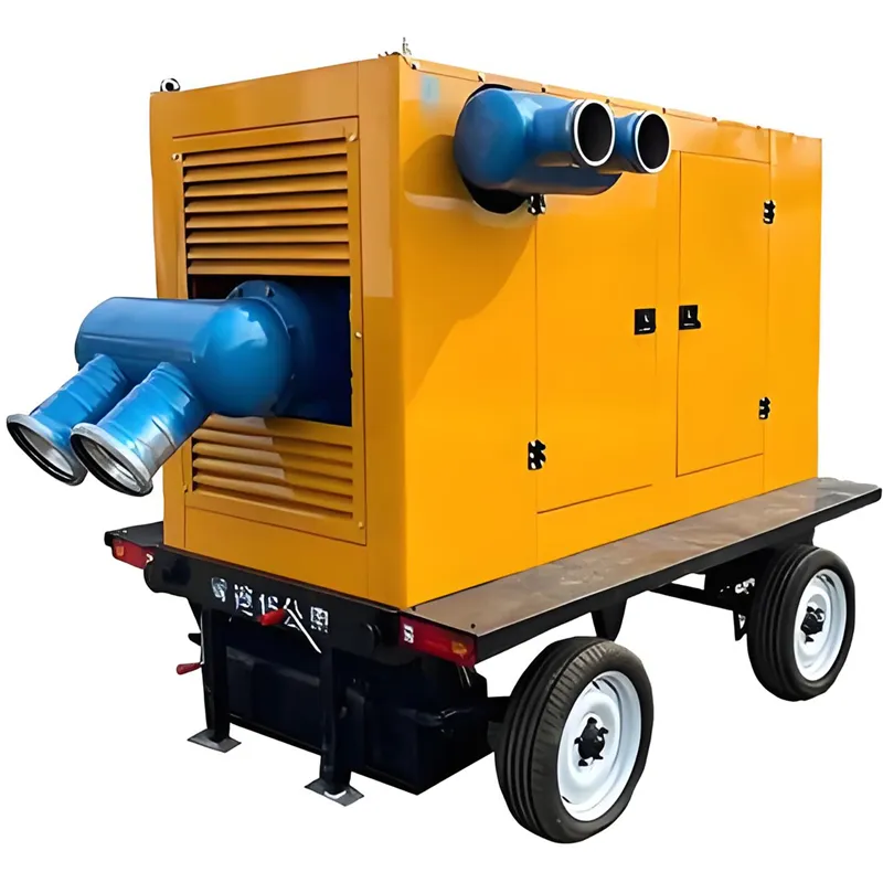 trailer mounted engine driven self priming pumps for sale