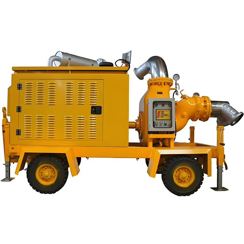 trailer mounted engine driven self priming pumps manufacturer
