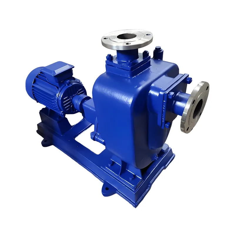 zw self priming sewage pumps